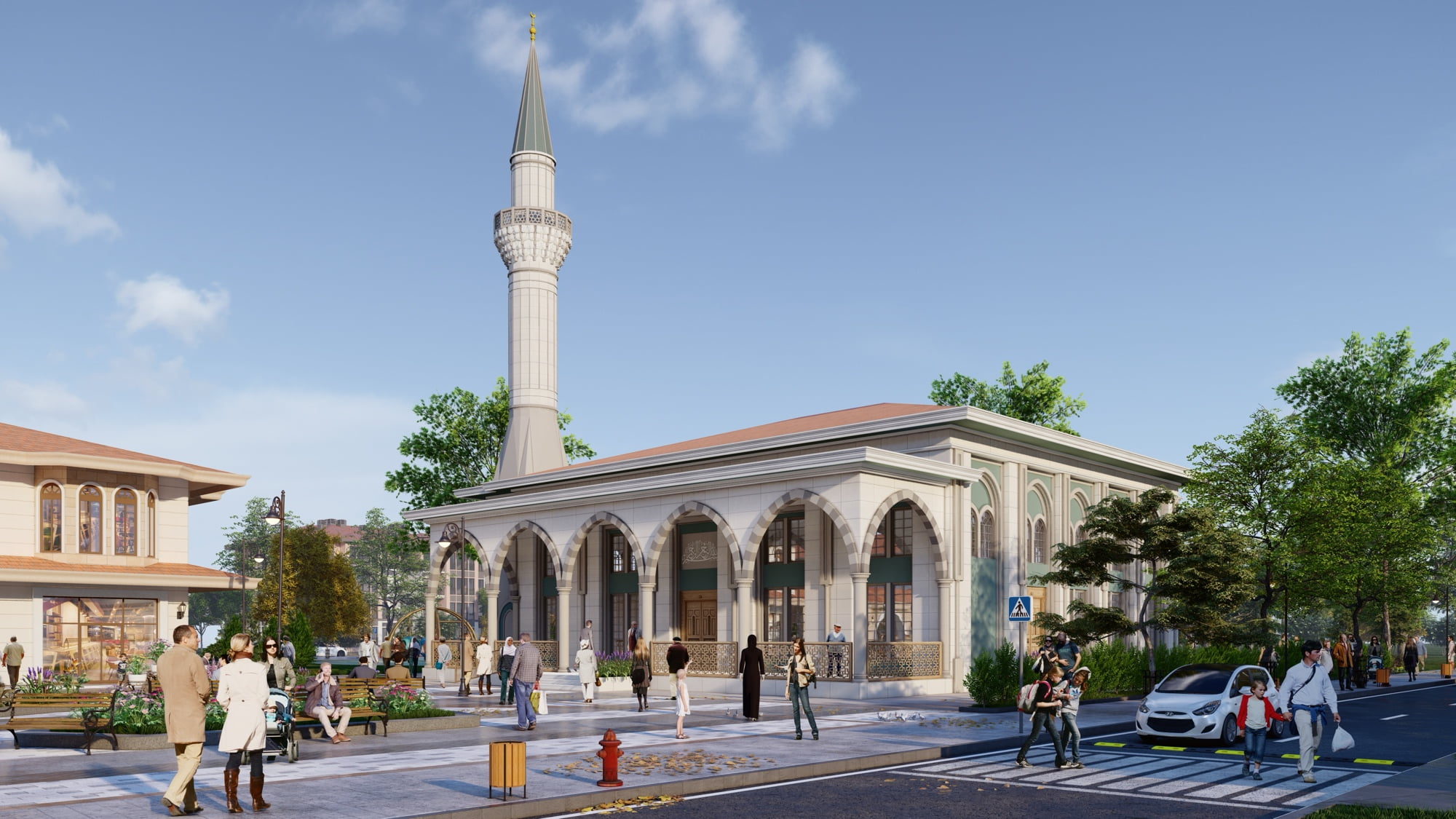 750 Kişilik Cami Projesi 4