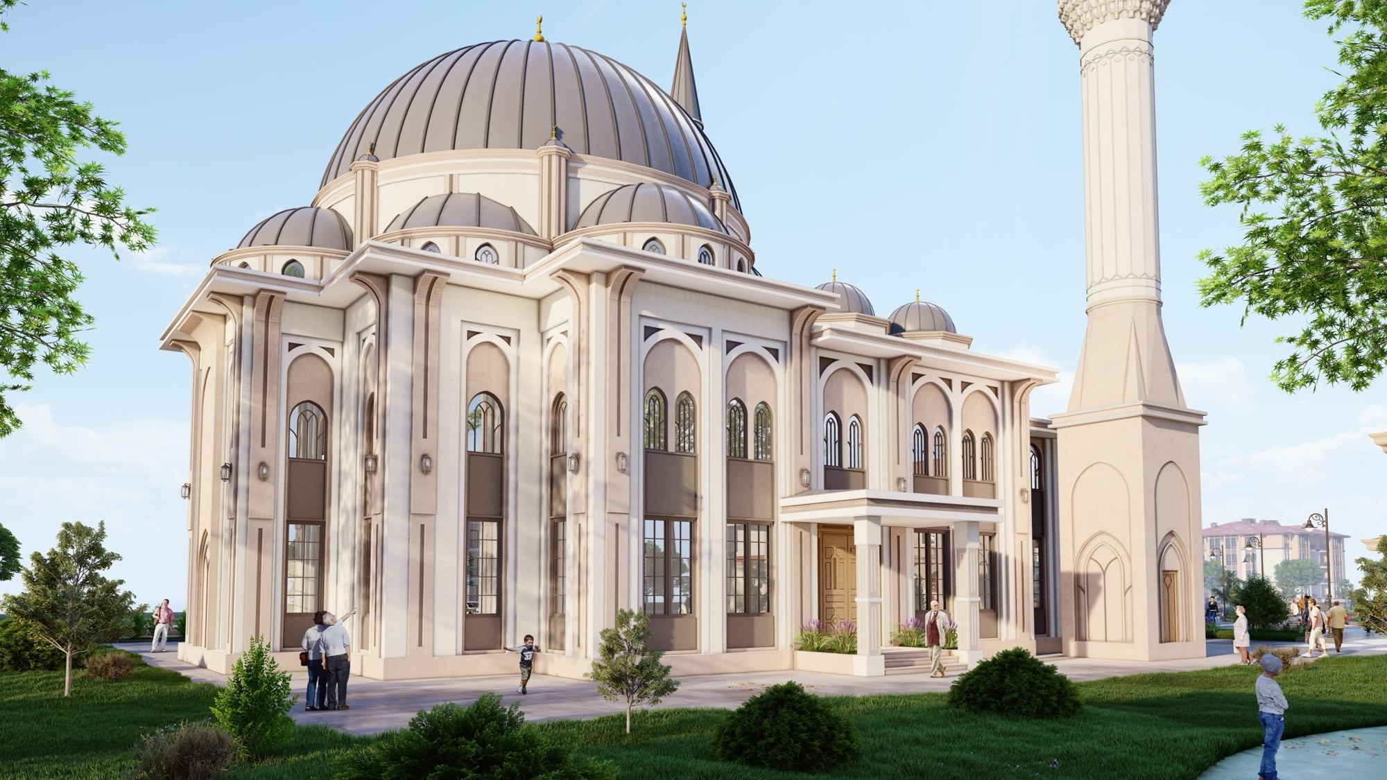 800 Kişilik Cami Projesi 4