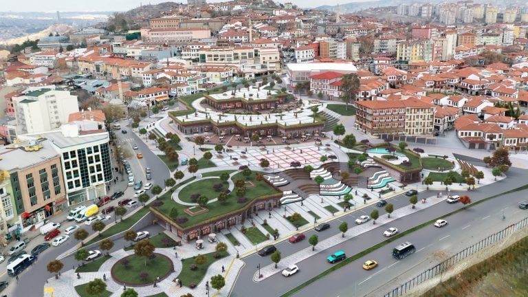 Ankara Altındağ Eski Belediye Binası Alanı Yer Altı Otoparkı ve Meydan Düzenlemesi