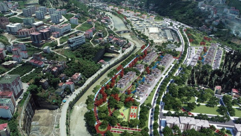 Trabzon Ortahisar Masterplan Fatih Sanayi Sitesi